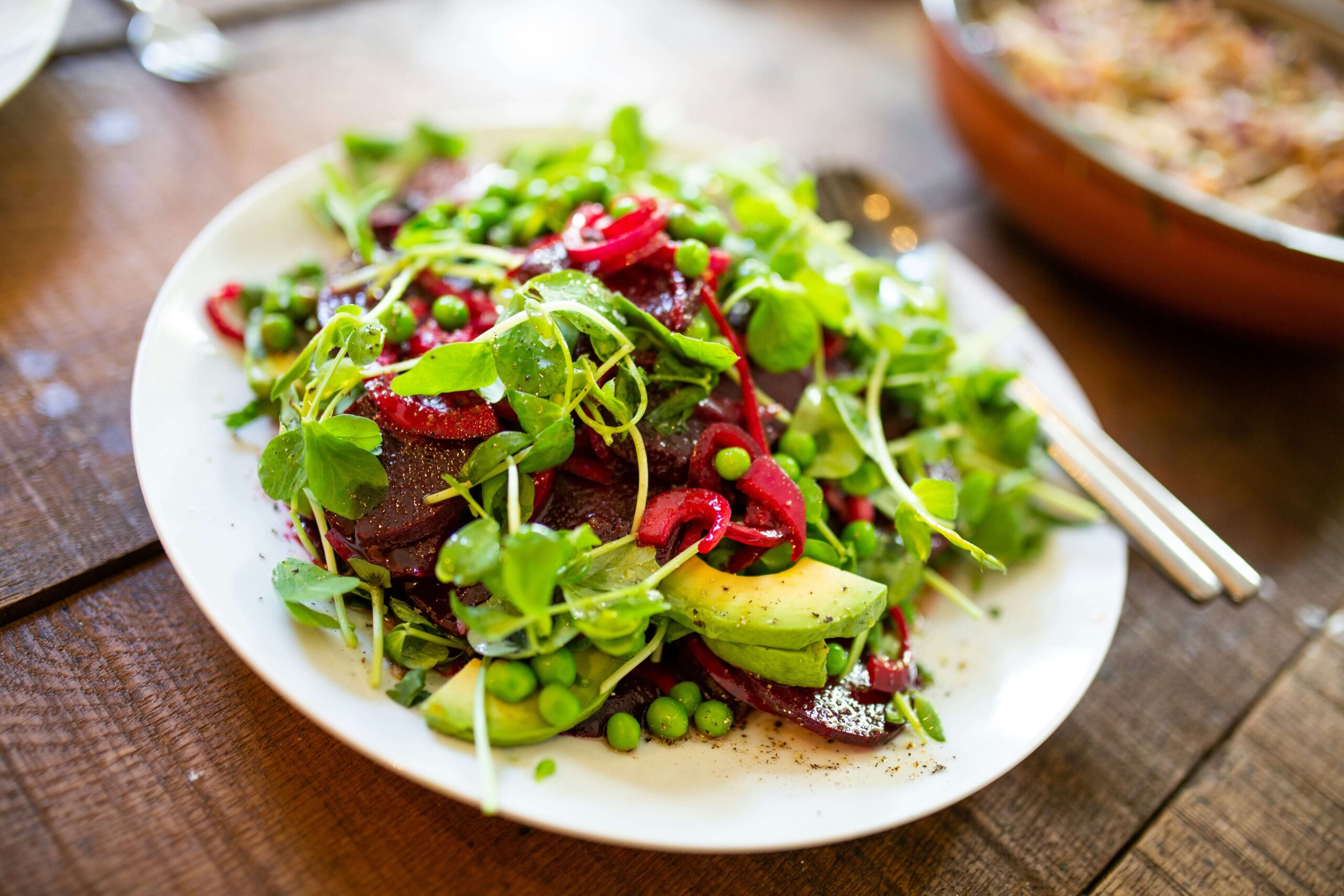 Fresh salad for custom fit menu